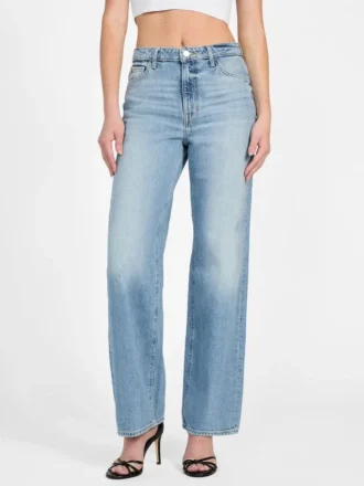 90er-Jahre-Jeans mit hoher Leibhöhe