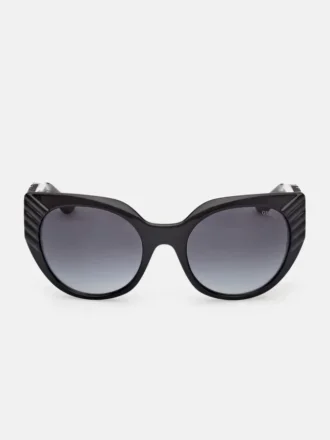 Adina Cat-Eye-Sonnenbrille aus strukturiertem Kunststoff