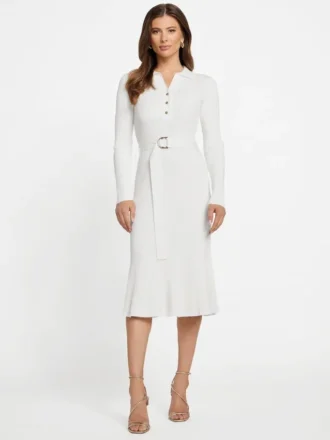 Agathe Polo-Pullover-Kleid