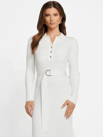 Agathe Polo-Pullover-Kleid