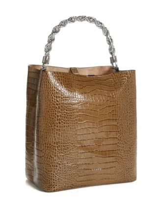 Aida Hobo-Tasche in Krokodiloptik