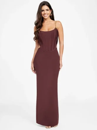 Aisha Korsett-Maxikleid
