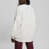 Aki Chenille-Pullover mit Zopfmuster Aki Chenille-Pullover mit Zopfmuster