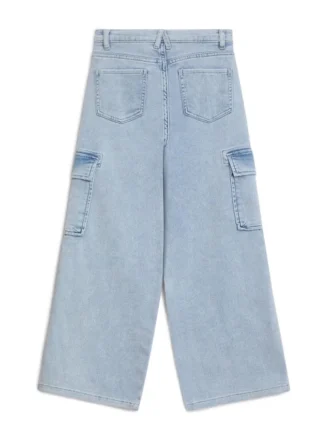 Angelique Cargo-Jeans mit weitem Bein (7–16)