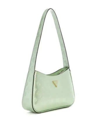 Arnela Schultertasche mit geprägtem Logo