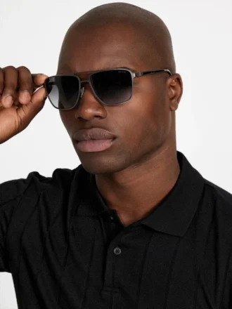 Aviator-Sonnenbrille aus Metall