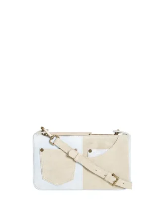 Baguette Denim-Schultertasche