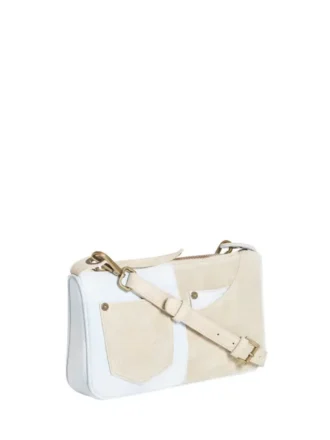 Baguette Denim-Schultertasche