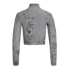 Bedruckter, genähter Pullover