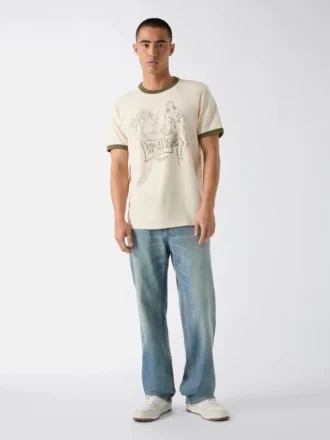 Bedrucktes T-Shirt