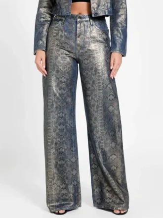 Bellflower Snakeskin Jeans