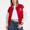 Bestickte College-Jacke Bestickte College-Jacke