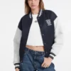 Bestickte College-Jacke Bestickte College-Jacke