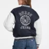 Bestickte College-Jacke Bestickte College-Jacke