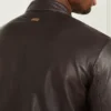 Bikerjacke aus echtem Leder