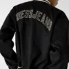 Bomberjacke aus Kunstwildleder Bomberjacke aus Kunstwildleder