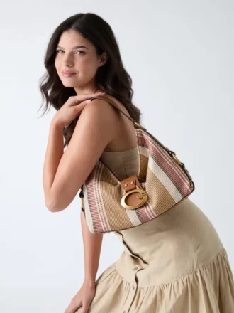 Camden gewebte Schultertasche