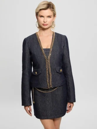 Chana Shimmer-Jeansjacke