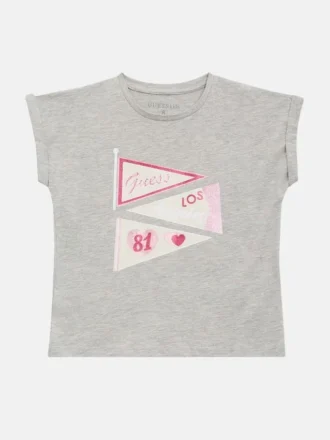 Chris Heather Banner T-Shirt (7–14)