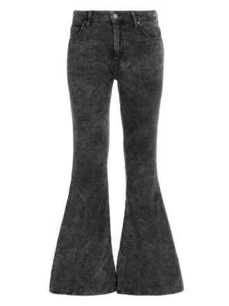 Cord-Hose mit ausgestelltem Bein