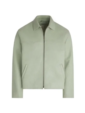 Crackled Lederjacke