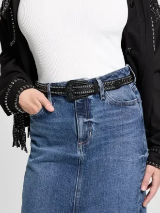 Dakota Strass-Skinny-Gürtel