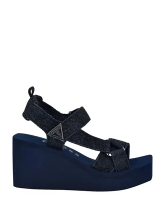 Dawsin Keilabsatz-Sandalen mit Strass