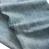 Denim-Hose mit Ösen und niedriger Leibhöhe