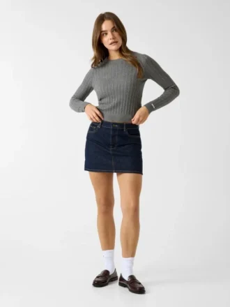 Denim-Minirock