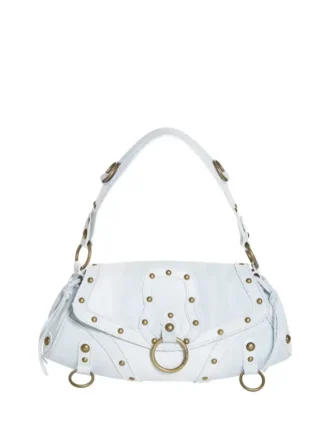 Denim-Schultertasche
