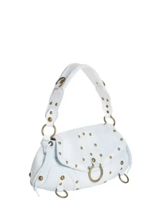 Denim-Schultertasche