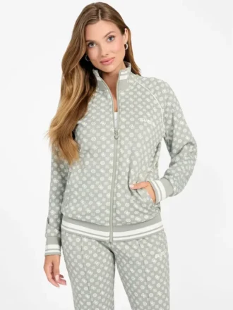 Eco Aggie Sweatshirt mit durchgehendem Reißverschluss