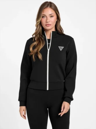 Eco Ann Sweatshirt mit durchgehendem Reißverschluss