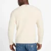 Eco Bryson Textur-Pullover mit V-Ausschnitt