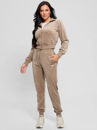 Eco Couture Sweatshirt mit durchgehendem Reißverschluss