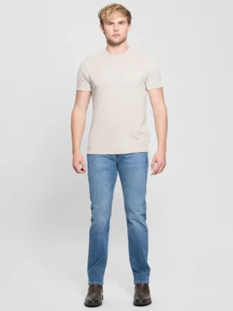 Eco Davis Straight-Jeans mit mittlerer Leibhöhe