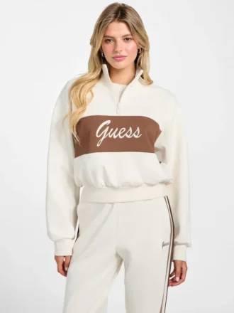 Eco Fabia Sweatshirt mit halbem Reißverschluss