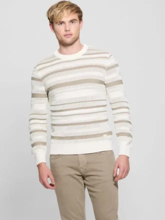 Eco Grover Gestreifter Pullover