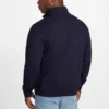 Eco Harris Twill Pullover mit Reißverschluss und Stehkragen