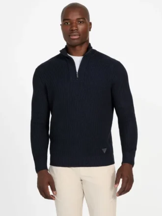 Eco Headley Pullover mit halbem Reißverschluss