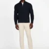 Eco Headley Pullover mit halbem Reißverschluss