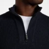 Eco Headley Pullover mit halbem Reißverschluss