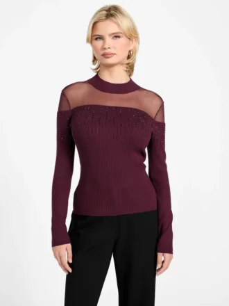 Eco Jeena Strass-Pullover