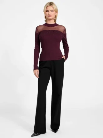 Eco Jeena Strass-Pullover