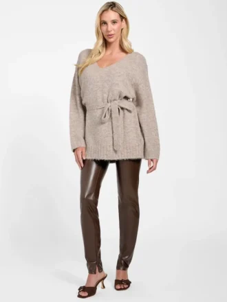 Eco Kiyoka Pullover mit Krawatte