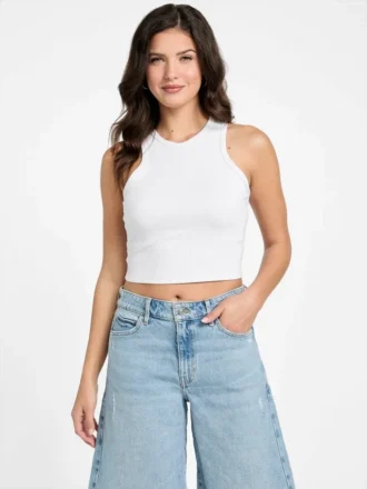 Eco Minka Racerback-Tanktop mit Rippstrick Eco Minka Racerback-Tanktop mit Rippstrick