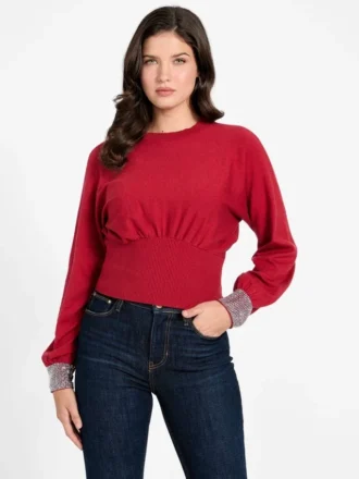 Eco Posa Bling Cuff Pullover