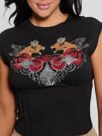 Eco Twin Lioness Korsett-T-Shirt