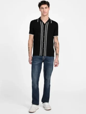Eco Tyler Gestreiftes Pullover-Hemd