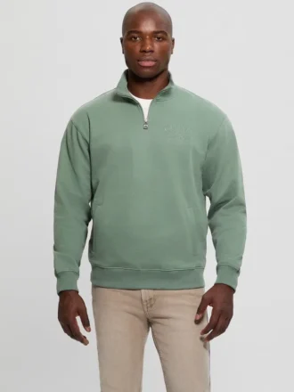 Eco Tyler Zip Rollkragen-Pullover